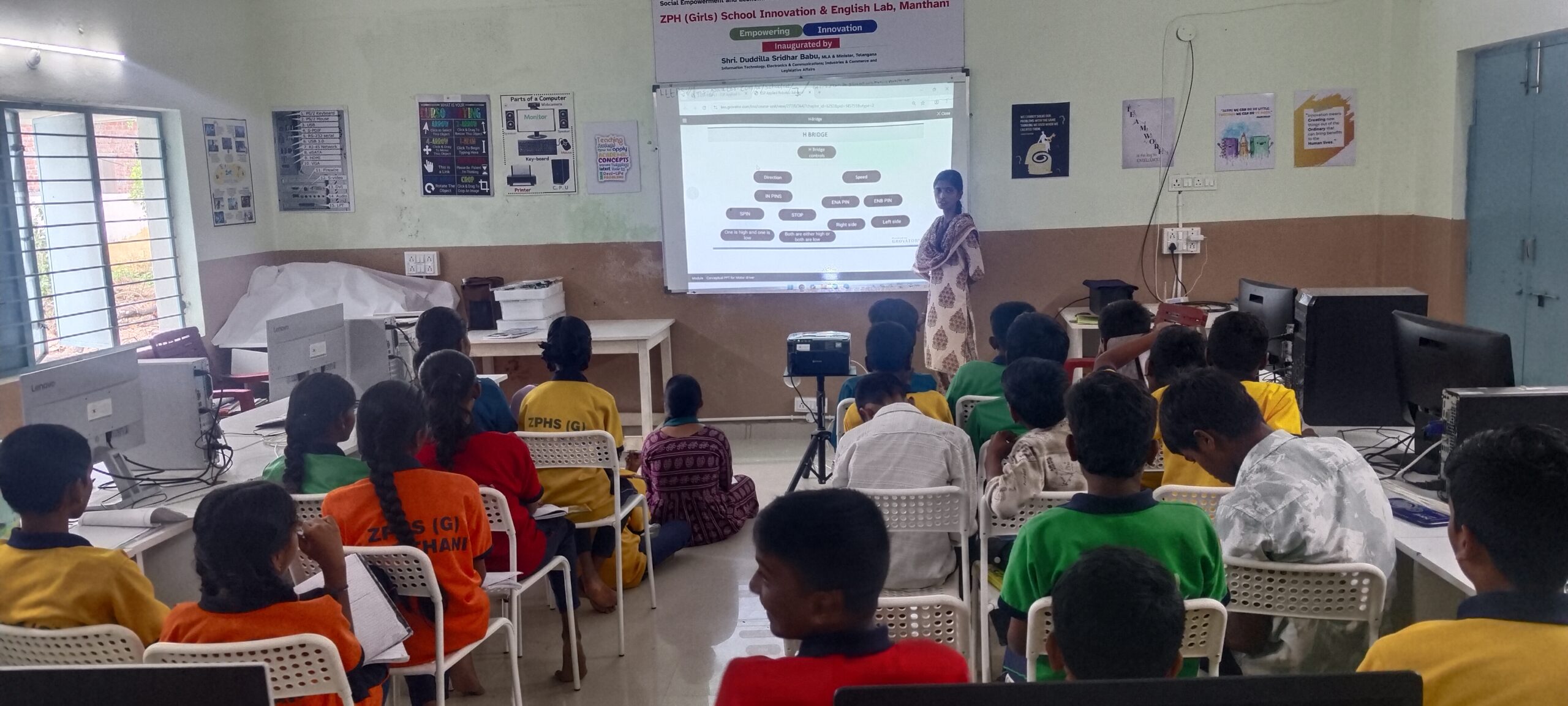 ZPHS Manthani Telangana